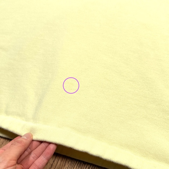 Essentials Fear of God Relaxed Oversized Hoodie Canary Yellow Mens Medium - Picture 4 of 9